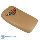 C5 Corvette Embroidered Console Lid Oak with Black Logo