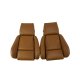 Mounted Leather-Like Vinyl Seat Covers Saddle Standard No-Perforations For 88 Corvette