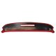 Classic Car Dashes Dash Shield- Red For 1970-1972 Corvette