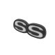 1971-1972 Chevelle Rear Bumper Emblem, "SS", Sold as Each