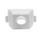 1976 Corvette Rear View Mirror Bracket Cover, White, Sold as Each