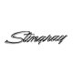 1974-1976 Corvette Front Fender Emblem, "Stingray", Sold as Each