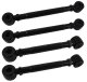 1984-1996 C4 Corvette Adjustable Upper And Lower Spindle Control Rods W/Poly Bushings