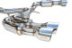 Invidia 2015+ Subaru WRX / STI Gemini/R400 Single Layer Quad Stainless Steel Tip Cat-Back Exhaust