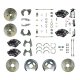 1965-1968 Chevrolet Biscayne Front and Rear Brake Conversion Kit The Right Stuff FSC664SDCSX