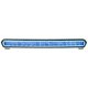 20 Inch LED Light Bar Black W/Blue Halo Off Road SR-L Series Rigid Industries 63001