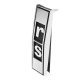 1967-1968 Camaro Grille Emblem, "RS", Sold as Each