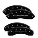 2016-2023 Camaro RS MGP Caliper Covers Black w/Camaro Logos