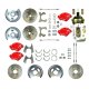 1955-1957 Chevrolet One-Fifty Series Front and Rear Brake Conversion Kit The Right Stuff FSC564DC...