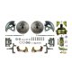 1970-1972 Chevrolet Monte Carlo Front Brake Conversion Kit The Right Stuff AFXDC01D