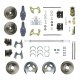 1965-1968 Chevrolet Biscayne Front and Rear Brake Conversion Kit The Right Stuff FSC654SDD