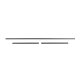 1964-1965 Buick and Oldsmobile Rear Window Trim, 2-Door Hardtop, 3 pieces