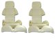 1989-1990 C4 Corvette Sport Seat Foam 4 Piece Set