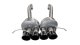 Corsa 2015-2019 Chevrolet Corvette C7 Z06 6.2L 2.75in Xtreme Axle-Back w/ Dual NPP & Quad Black T...