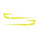 1997-2004 C5 Corvette Fender Cove Shadow Graphics Kit - Gloss Yellow