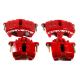 2005-2013 C6 Corvette Rebuilt Red Powder Coated Brake Caliper - Left Rear