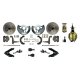 1965-1969 Plymouth Barracuda Front Brake Conversion Kit The Right Stuff MDC66DC