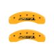 2014-2019 C7 Corvette Yellow Powder Coated Caliper Covers with Z51 Logo