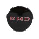 Pontiac Wheel Cover 2-7/16â€ Diameter W/Black Background "PMD" Emblem, Each