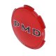 Pontiac Wheel Cover 2-3/4" Diameter W/Red Background 'PMD' Emblem, Each