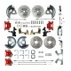 1968-1968 Chevrolet Chevy II Front and Rear Brake Conversion Kit The Right Stuff AFXSD45DZX