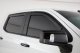 2019-2024 Chevrolet Silverado, Crew Cab, Ventgard Snap, 4 Piece, Carbon Fiber Look