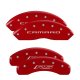 2016-2023 Camaro MGP Caliper Covers Red w/Camaro and RS Logos