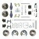 1959-1964 Chevrolet Biscayne Front and Rear Brake Conversion Kit The Right Stuff FSC594SDDX