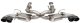 Corsa 2020-24 Corvette C8 3in Valved Cat-Back 4.5in Blk Quad Tips - Fits Factory Perf Exhaust w/ ...