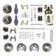 1965-1970 Chevrolet Biscayne Front and Rear Brake Conversion Kit The Right Stuff FSC654DCD