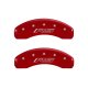 2016-2023 Camaro MGP Caliper Covers Red w/RS Logos