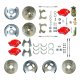 1955-1957 Chevrolet One-Fifty Series Front and Rear Brake Conversion Kit The Right Stuff FSC564SD...