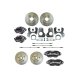 1982-1987 Chevrolet Camaro Front and Rear Brake Conversion Kit The Right Stuff F82RDM278S