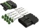 Allstar ALL76268 4-Wire Flat Weather Pack Individual Connector Kit