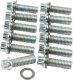 Allstar ALL87010 12-Point Zinc Plated Intake Manifold Bolt Kit Chevy Small Block/Mopar A/B, (Pack...