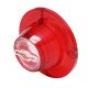 1962 Full-Size Chevrolet Red Back Up Light Lens with Clear Bowtie, Without Trim