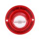 1962 Full-Size Chevrolet Red Back Up Light Lens with Clear Bowtie, Without Trim