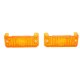 1968-1969 Chevy II and Nova Amber Parking Light Lens, Sold as a Pair