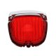 1973-1977 Chevelle Wagon Left Hand Tail Light Lens, Sold as Each