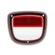 1973-1977 Chevelle Wagon Passenger Side Back Up Light Lens, Sold as Each