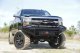 Fab Fours CH11-S2762-1 Black Steel Front Ranch Bumper