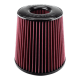 Air Filter for Competitor Intakes AFE XX-90021 Oiled Cotton Cleanable Red S&B CR-90021