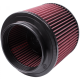 Air Filter for Competitor Intakes AFE XX-91046 Oiled Cotton Cleanable Red S&B CR-91046