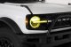 2021-2024 Ford Bronco, Headlight Cover Kit, 4 Piece, Transparent Yellow