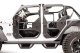 Fab Fours JL1030-1 Full Tube Doors For 18-20 Gladiator Jeep Wrangler (JL)