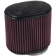 Air Filter For Intake Kits 75-5013 Oiled Cotton Cleanable Red S&B KF-1029