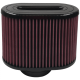 Air Filter For Intake Kits 75-5016,75-5023 Oiled Cotton Cleanable Red S&B KF-1049