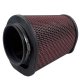 Air Filter For Intake Kits 75-6000,75-6001 Oiled Cotton Cleanable Red S&B KF-1070