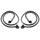 Metro Rear Door Seals For Chevrolet Caprice 1966, Impala 1965-1966; LM 21-K