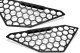 Fab Fours M2950-1 Vengeance Side Light Mesh Insert Cover For 16 Toyota Tacoma